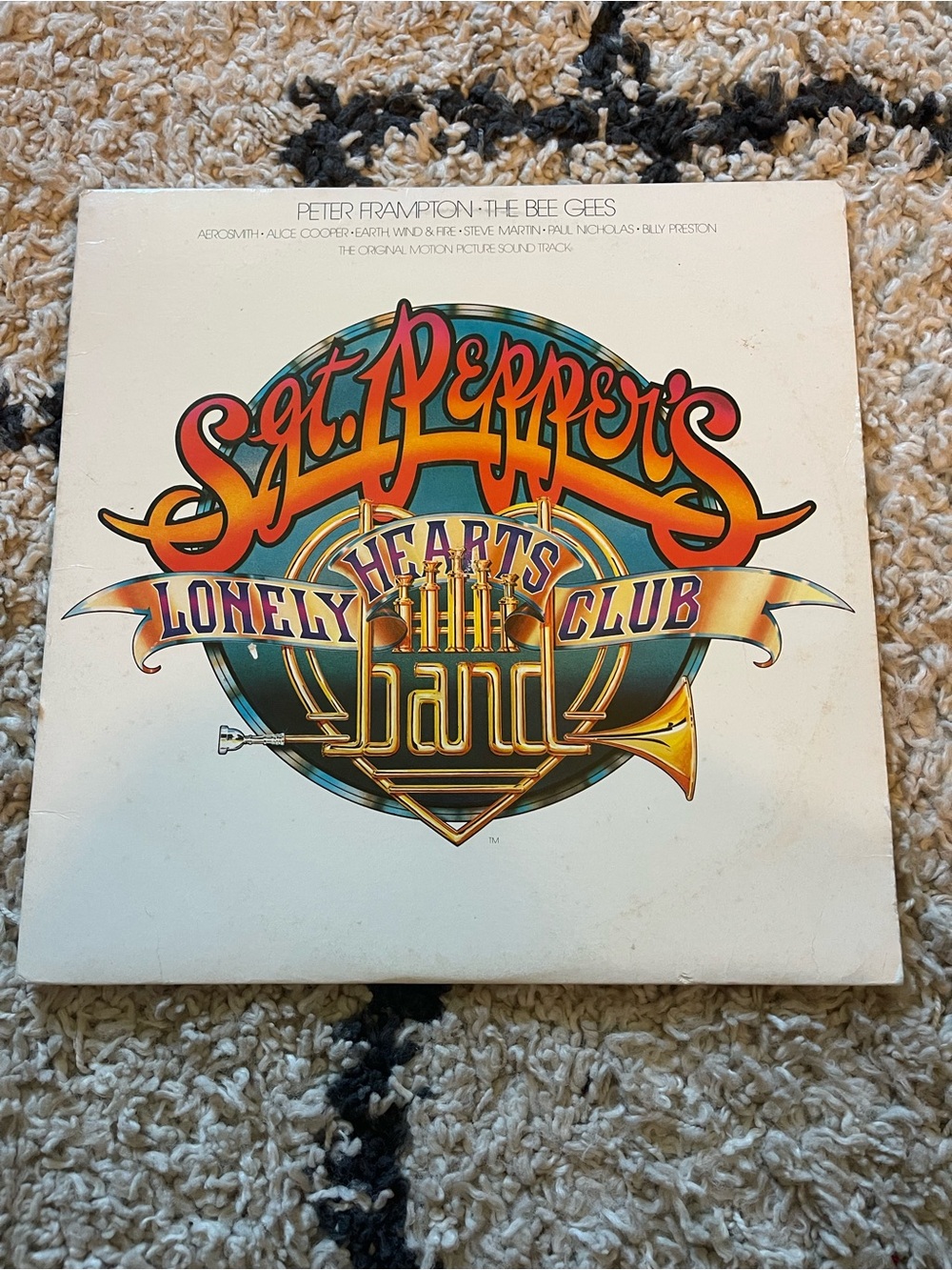 Sgt. Pepper's Lonely Hearts Club Band Vinyl Album - White Cover - 1978